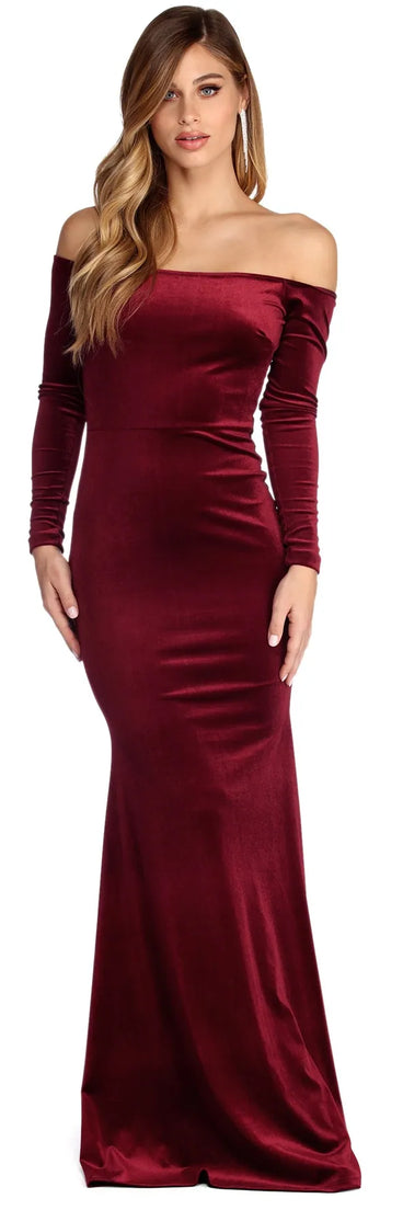 Viv Formal Open Back Dress