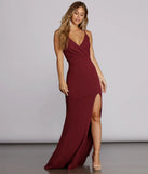 Ayla Formal High Slit Dress