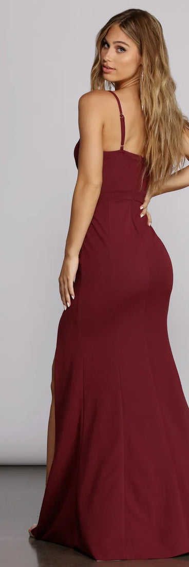 Ayla Formal High Slit Dress