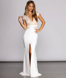 Jordana Lace Trim Gown