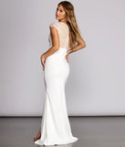 Jordana Lace Trim Gown