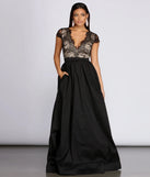Kehlani Taffeta A-Line Dress
