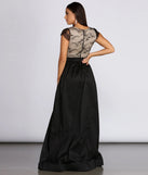 Kehlani Taffeta A-Line Dress