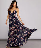 Fleur Floral Chiffon Dress