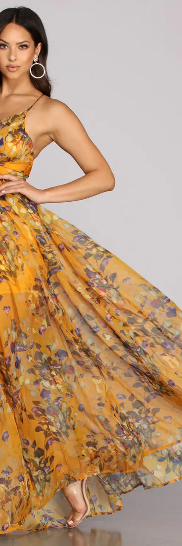 Leanna My Sunshine Floral Dress