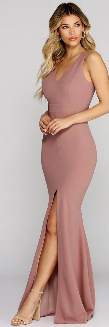 Danilynn Formal Sleeveless Mermaid Dress