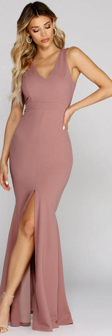 Danilynn Formal Sleeveless Mermaid Dress