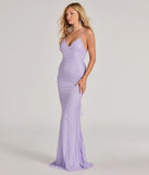 Whether it's the color or silhouette of the Linda Formal Glitter Ruffled Dress, this lavender bridesmaid dress is a gorgeous pick for a maid-of-honor or to create a bridal party look ready to celebrate!