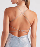 Torrie Formal Sequin Strappy Mermaid Dress
