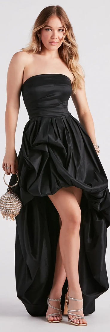 Faith Formal Taffeta High-Low Dress