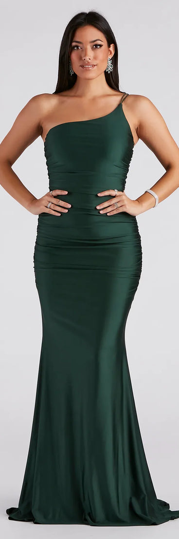 Nicole Formal One-Shoulder Mermaid Dress