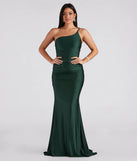 Nicole Formal One-Shoulder Mermaid Dress