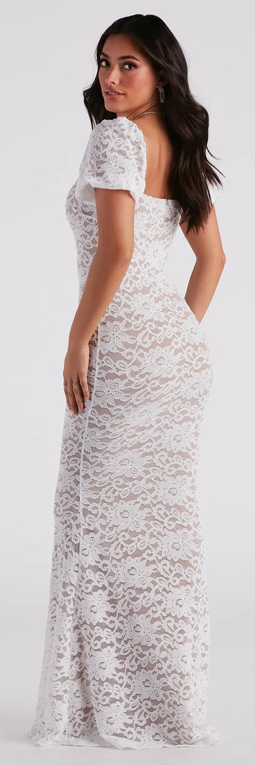 Joselyn Formal Lace Mermaid Long Dress