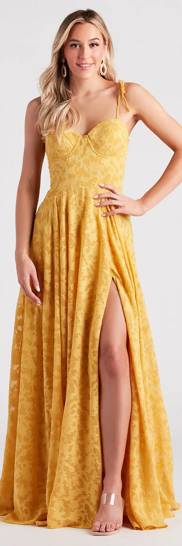 Madelyn Formal Chiffon A-Line Dress