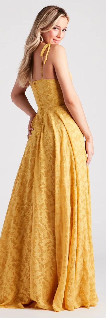 Madelyn Formal Chiffon A-Line Dress