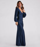 Avalynn Formal Long Sleeve Mermaid Dress