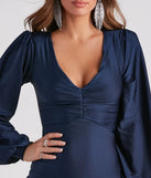 Avalynn Formal Long Sleeve Mermaid Dress