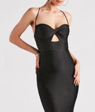 Faye Rhinestone Lace-Up Mermaid Dress