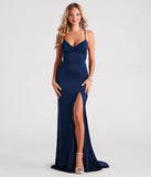 Aubrey Formal V-Neck Mermaid Dress