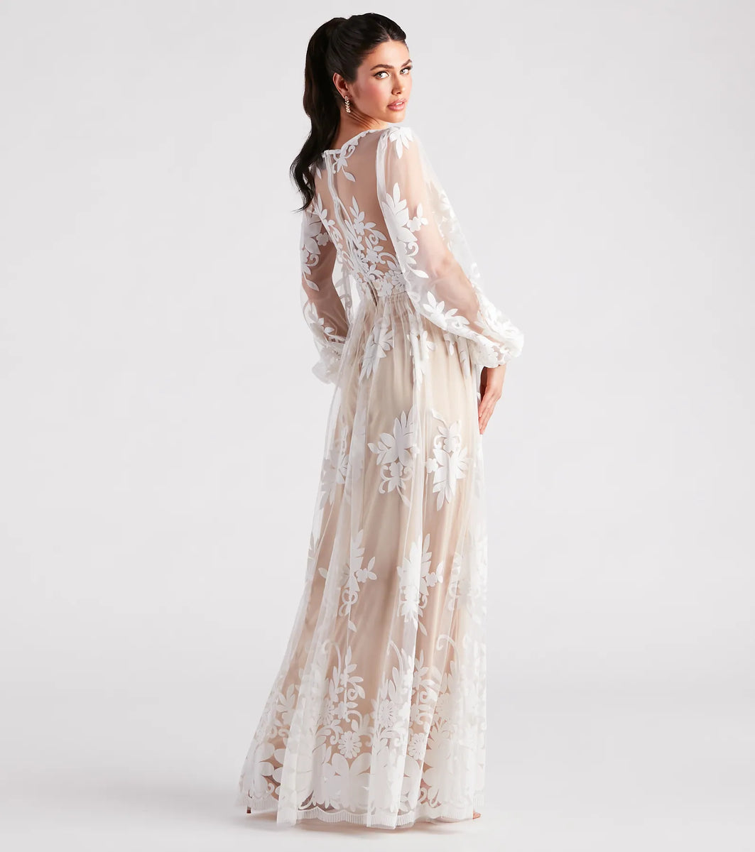 Evelyn Formal Plunge A-Line Dress | Windsor Evelyn Formal Plunge A-Line Dress | Windsor