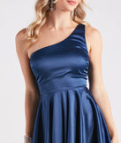 Sky Formal Satin High Low Dress