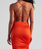 You'll feel stylish and confident in the Liliana Ruched Knit Formal Dress as your Winter Formal Dress to stand out at your dance or event.