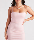 Whether it's the color or silhouette of the Mckayla Formal Glitter Strappy Back Dress, this pink bridesmaid dress is a gorgeous pick for a maid-of-honor or to create a bridal party look ready to celebrate!