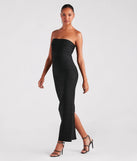 Danna Formal Strapless Long Bandage Dress