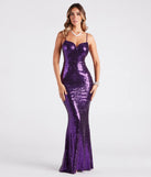 Brandi Formal Sequin Sweetheart Mermaid Dress