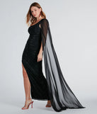 Lizzie Formal Rhinestone Dress With Chiffon Sash