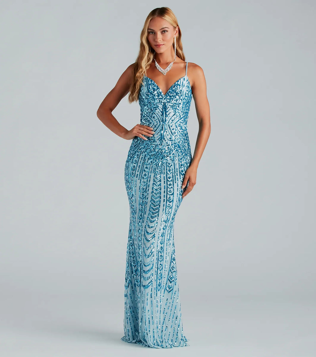 Lei Formal Stylish Sequin Mermaid Dress main image 1