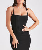 Klarissa Formal Crepe Mermaid Dress