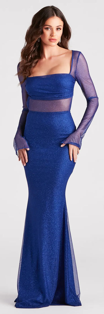 Matilda Formal Glitter Long Dress