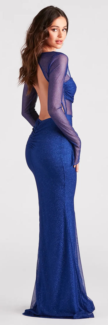 Matilda Formal Glitter Long Dress