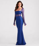 Matilda Formal Glitter Long Dress