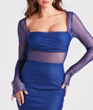 Matilda Formal Glitter Long Dress