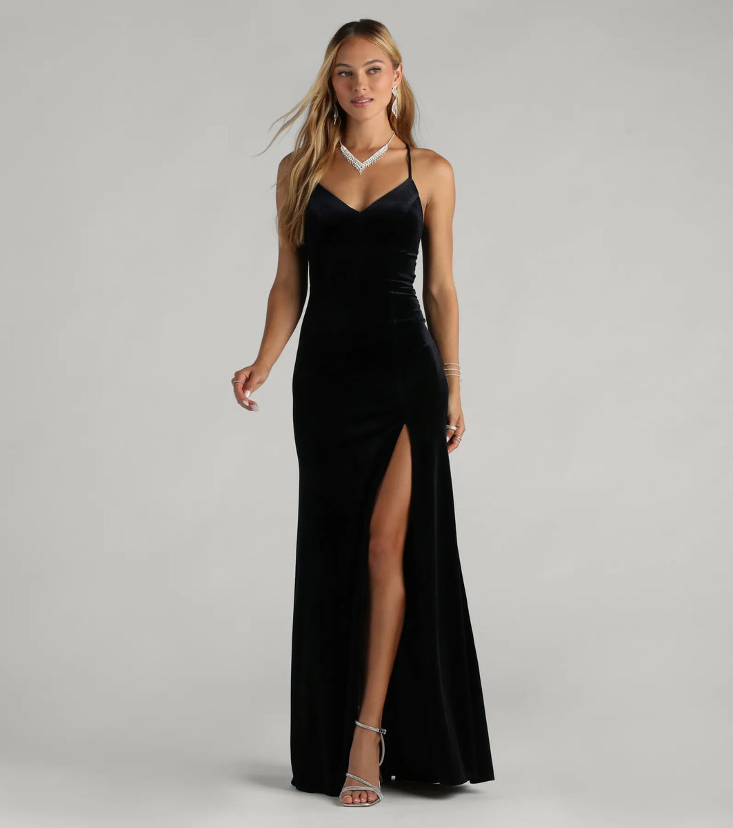 Lizzy Velvet Corset Charming Mermaid Formal Dress