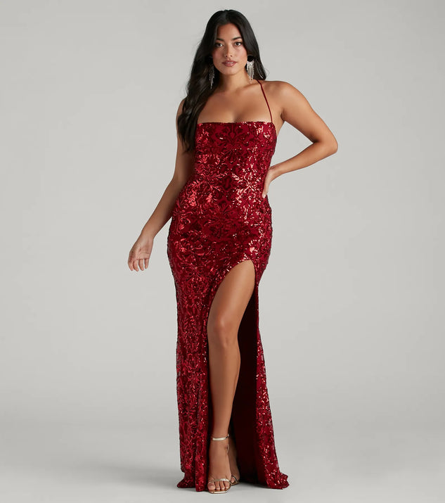 Kinsley Formal Sequin Mermaid Dress | Windsor Kinsley Formal Sequin Mermaid Dress | Windsor