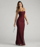 Own the spotlight in the Addison Glitter Mesh Formal Dress, a wine formal dress crafted to deliver luxe style for summer weddings, Army Balls, or any special event.