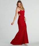 Make a bold statement in the Britnee Formal Glitter Open Back Long Dress in red, the perfect spring dress for weddings, cocktail hours, nights out, and/or seasonal celebrations.
