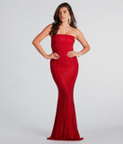 Own every entrance in the Ana Formal Rhinestone Cowl Back Long Dress, a red party dress perfect for milestone birthdays and grad parties, or dancing through summer nights and unforgettable bachelorette celebrations.