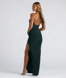 The Rose Formal Mesh Corset Long Dress in hunter is a stunning green prom dress designed to capture attention with its fresh or bold color and effortlessly stylish silhouette.