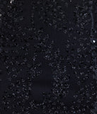Own the spotlight in the Anna Bustier Mermaid Glitter Sequin Formal Dress, a black formal dress crafted to deliver luxe style for summer weddings, Army Balls, or any special event.