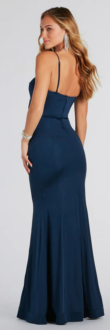 Kiele Formal Bustier Mermaid Long Dress