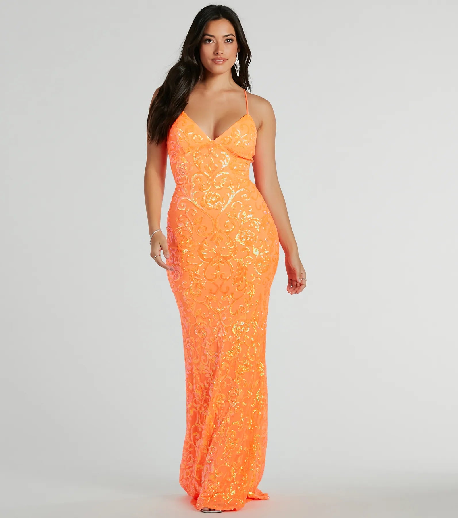 ワンピースその他 Sportmax Midi dress with gradient sequin effect Sportmax Midi dress with gradient sequin effect | TheDoubleF