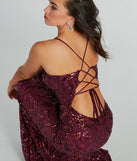 Revamp your 2025 wardrobe with this chic addition, the Bethanie Formal Sequin V-Neck Mermaid Dress in plum, perfect for elevating your style in the new year.