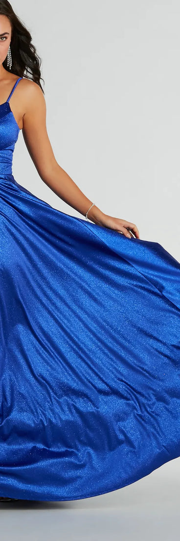 With textured fabric and festive style, this royal blue formal dress is perfect for standing out at Christmas gatherings, holiday parties, and New Year's Eve celebrations.