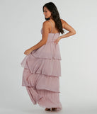 Revamp your 2025 wardrobe with this chic addition, the Kasey V-Neck Ruffled A-Line Chiffon Formal Dress in pink, perfect for elevating your style in the new year.