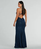 You'll feel stylish and confident in the Daisia Strappy Back Mermaid Glitter Formal Dress as your Winter Formal Dress to stand out at your dance or event.