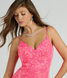 You'll be the best dressed in the Elliana Formal Sequin Mermaid Dress as your summer formal dress with unique details from Windsor.